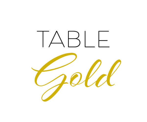 Table Gold - Kids Nite
